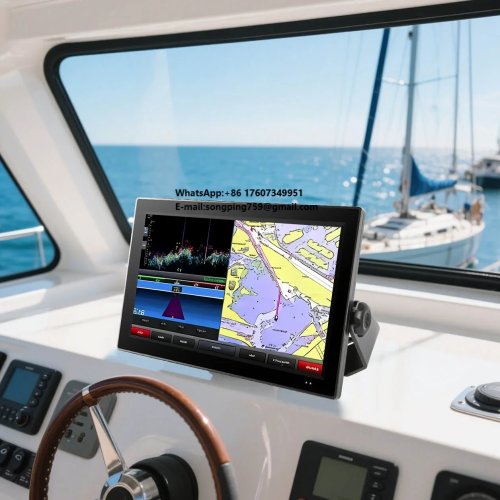 Monitor Industrial Marino con Pantalla Táctil Capacitiva IP67