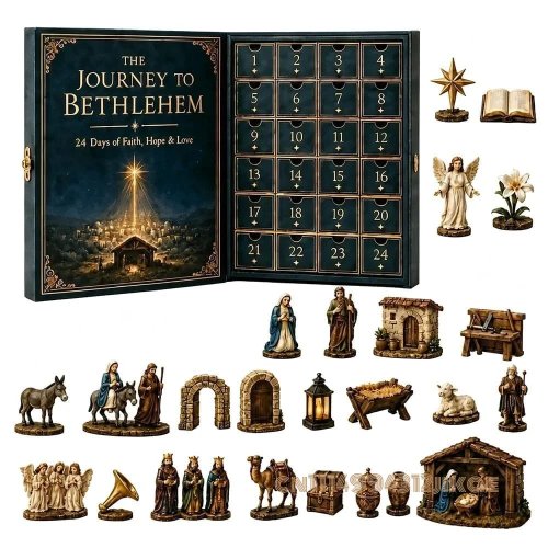 Weihnachts-Adventskalender – Thema Reise nach Bethlehem