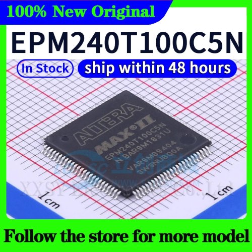 Микросхема CPLD EPM240T100C5N – MAX II, 240 логических элементов, TQFP-100, в наличии