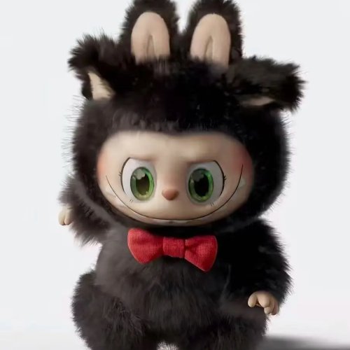 Nuevo POP MART Labubu The Monsters Cat Mode On Serie Figura de Vinilo Colgante Colección Figura de Acción Regalo