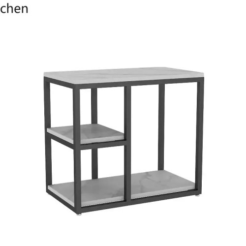 Moderner Teetisch im neuen chinesischen Stil aus Sinterstein – kleiner Empfangstisch für Büro & Balkon