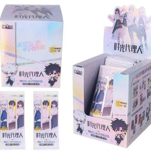 Link Click Carta Coleccionable Bolsa Sorpresa Photo Studio Serie Lu Guang Cheng Xiaoshi Arte Coleccionable Anime Merch Regalo para Fans