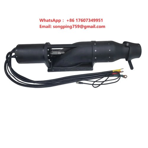 Maytech MTWJ40KW-S 40KW 전동 제트 모터 조향 노즐 포함 알루미늄 방수 해양 추진 장치 제트스키 및 보트용