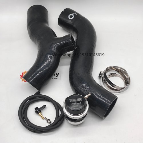 طقم ترقية أنابيب المبرد الوسيط لسيارة Sea-Doo RXP-X/RXT-X 325 مع صمام تصريف ضغط TurboSmart 50 مم