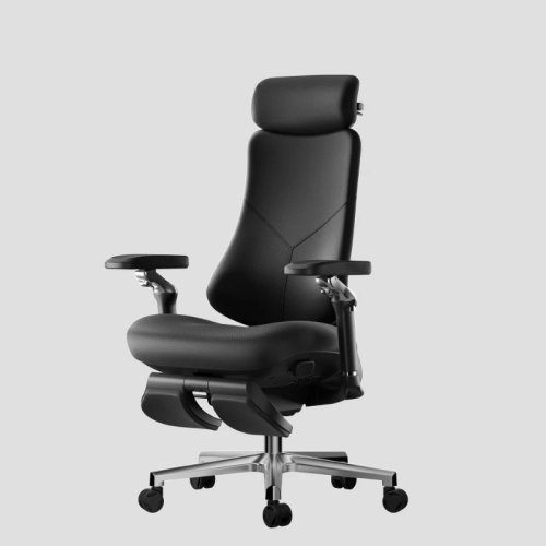 Chaise gaming et de bureau ergonomique avec soutien lombaire réglable