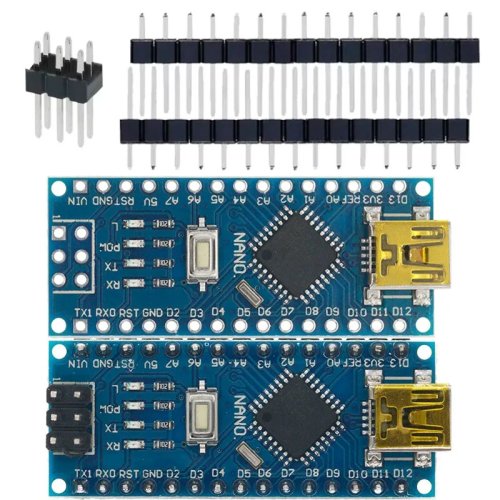 Board Nano V3.0 USB dengan Bootloader, ATmega168P CH340 16MHz, Kompatibel dengan Arduino