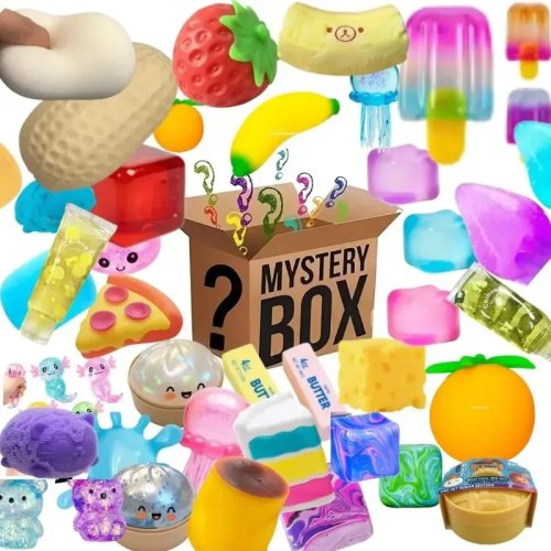 1 шт. Іграшка-сюрприз блайнд бокс squishy – асорті антистрес фігурок-загадок fidget