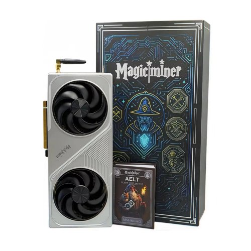 MagicMiner BG02 GPU Майнер Bitcoin 150W Низьке Енергоспоживання 7T Хешрейт Безшумний для Дому