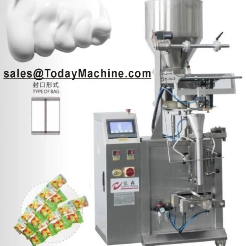 Mesin Pengemas Sachet Vertikal untuk Shampoo & Deterjen Cair – Nozzle Servo Anti-Tetes VFFS Stainless 304