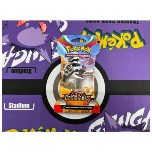 Pokémon TCG Obsidian Flames Sleeved Boosterpack (Spaanse editie)