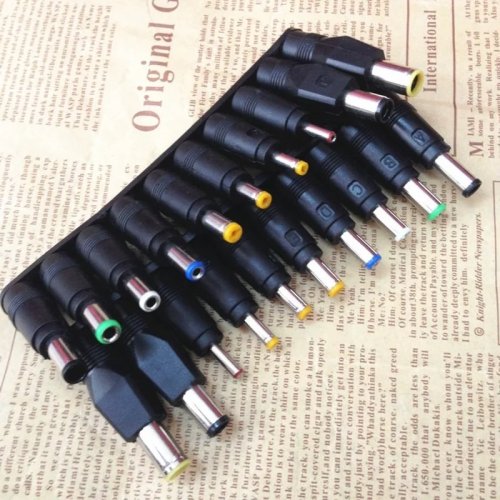 Universele DC-voedingsadapter tips connector kit 5,5 mm x 2,1 mm voor Lenovo laptop