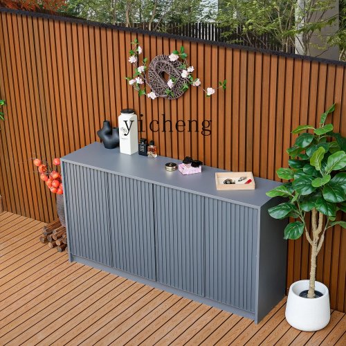 X5-14 Outdoor opbergkast van aluminiumlegering – waterdichte en UV-bestendige schoenenkast voor terras, tuin, balkon
