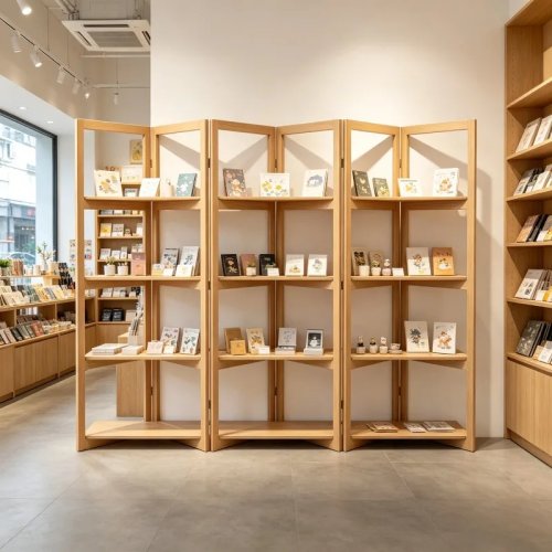 Présentoir Vitrine pour Supermarché Épicerie Cosmétiques Rangement Exposition