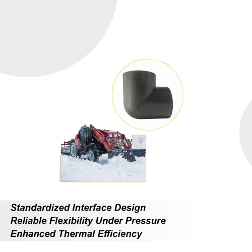 Bocht voor luchtkanaalbuis voor diesel parkeerverwarming - Aluminiumfolie luchtslang connector, brandstofuitlaat, buitenaccessoires