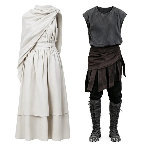 Odyssey Athena Middeleeuws Cosplay Kostuum Volwassen Filmpersonage Halloween Feest Optreden