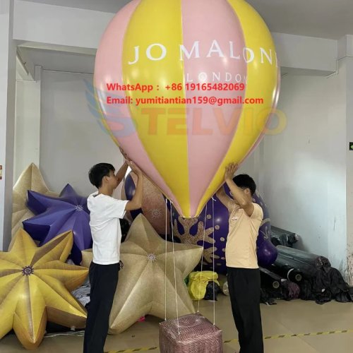 Globo inflable de PVC con logo personalizado – globo de helio gigante para publicidad comercial