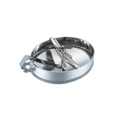 Ovaler Edelstahl-Mannlochdeckel 304/316 Sanitär-Druckdeckel OEM/ODM CNC-Fertigung