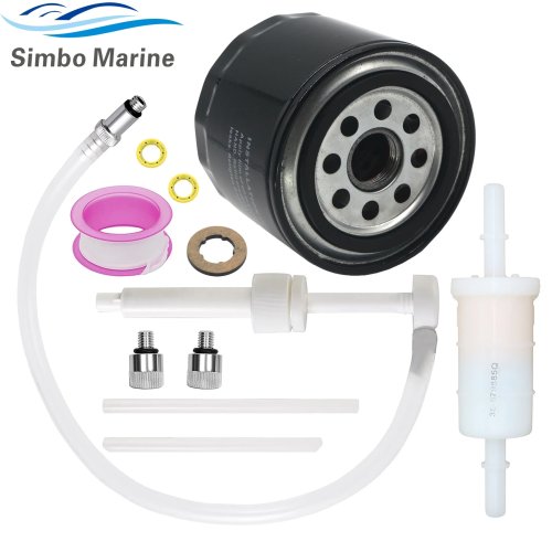 Kit d'entretien marine 100H pour moteur hors-bord Mercury 75-115 CV et 150 CV EFI - Qualité Premium 8M0097856 8M0094232 877761Q01 879885K