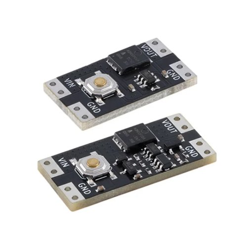 Módulo interruptor bistável de botão único 3,5-5,4V 4,5-26V 300nA 1,3uA carga 10A microinterruptor de baixo consumo e tensão ampla