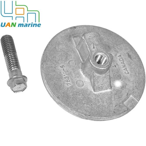 Mercury Force MerCruiser Bravo Alpha One Gen 2용 알루미늄 애노드 플레이트 안티벤틸레이션 플레이트 97-76214A5 97-76214T5