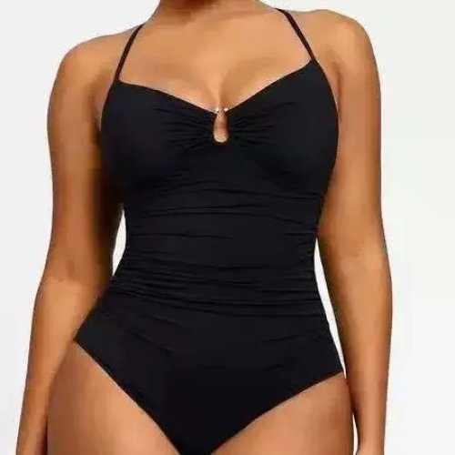 여성 탱키니 수영복 섹시 노출 적은 민소매 투피스 수영 비치웨어
